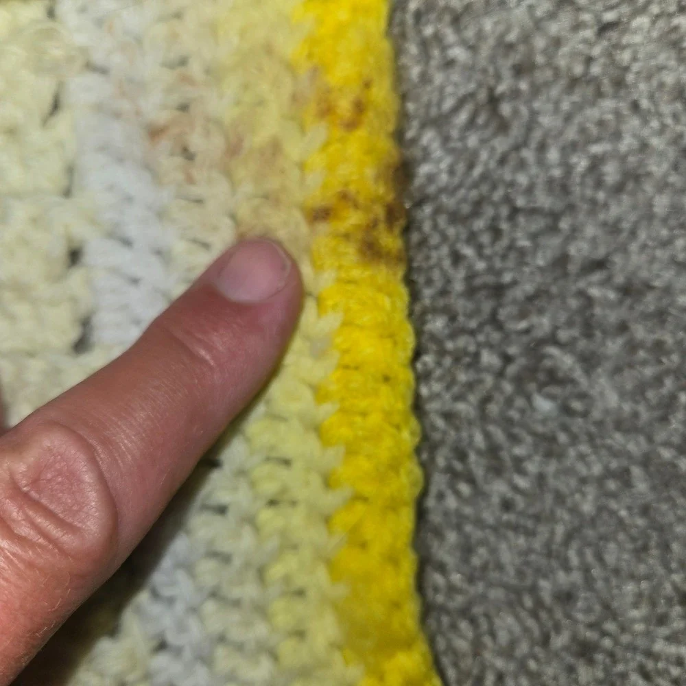 Handmade vintage crochet